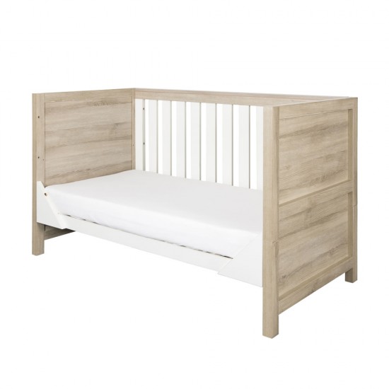 Tutti Bambini Modena Cot Bed White Oak 211037 1135